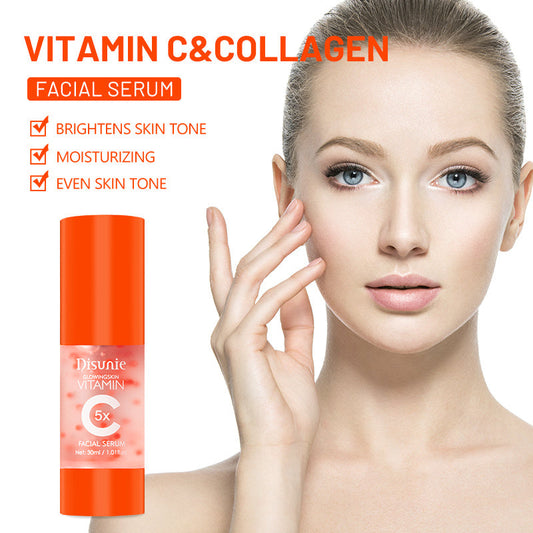 Vit C Face Serum Facial Whitening Brightening Hyaluronic Acid Collagen Vitamin C Dark Spot Corrector Anti-Aging Serums For Face eprolo