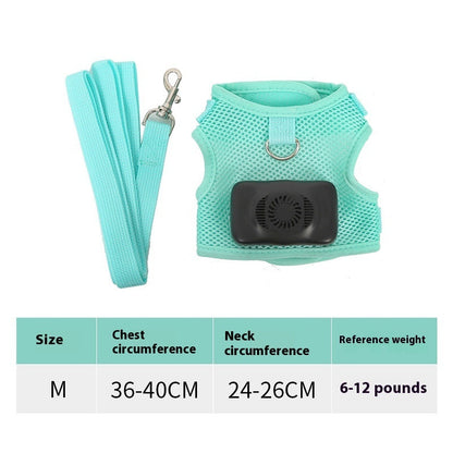 Pets Dog Vest Chest Strap Harness Air Conditioner Cooling And Breathable With Air Conditioner Pet Products eprolo