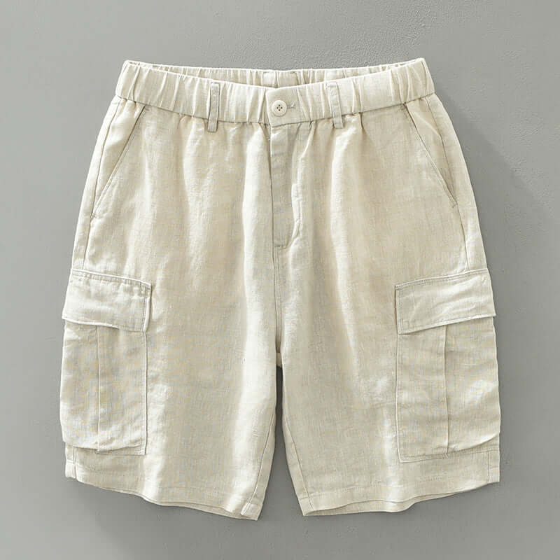 Japanese Vintage Overalls Men's Pure Linen eprolo