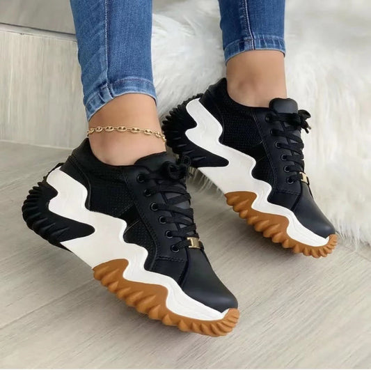 Women Shoes Lace-up Sports Sneakers eprolo