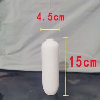 High White Billet Vase Painted DIY eprolo