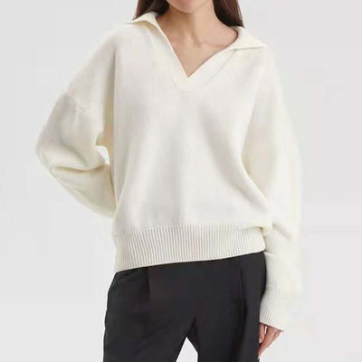 Women's Sweater With Pullover Knitted Top eprolo