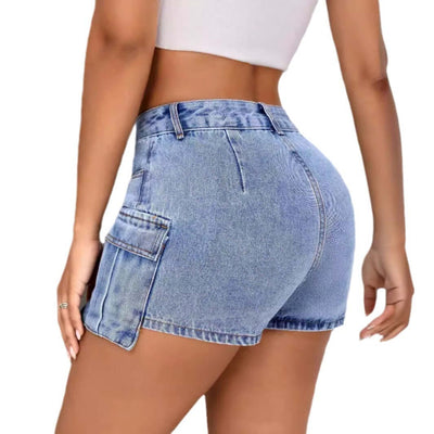 Women's Comfortable Fashion Slim Fit Denim Shorts eprolo
