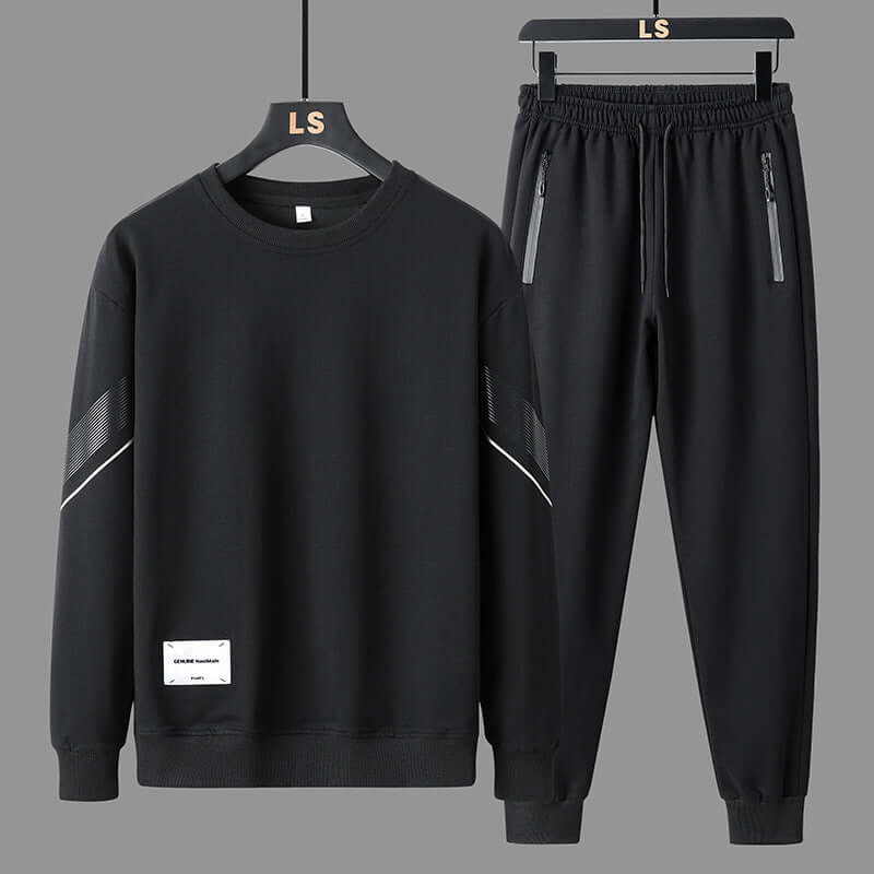 Round Neck Sweater Pants Men's Casual Sweatshirt Outfit eprolo