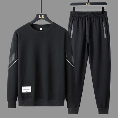 Round Neck Sweater Pants Men's Casual Sweatshirt Outfit eprolo