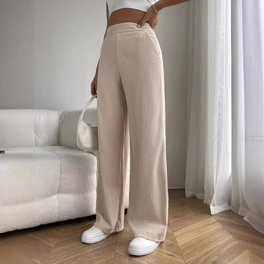 High Waist Loose Straight Wide Leg Pants eprolo