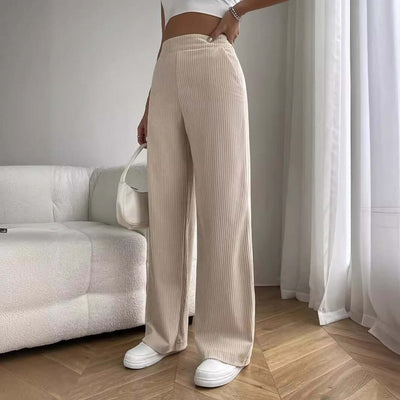 High Waist Loose Straight Wide Leg Pants eprolo