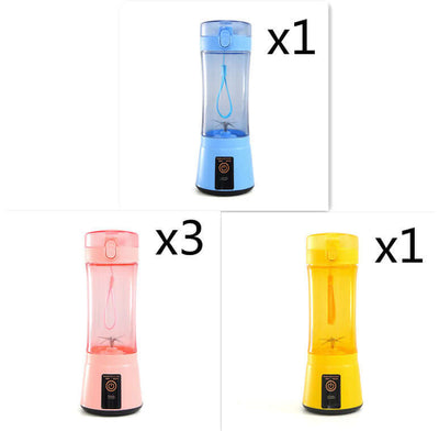 Portable Electric Fruit Juicer Wireless USB Rechargeable Mini Mixer Multifunction Summer Smoothie Blender Machine Kitchen Supplies eprolo