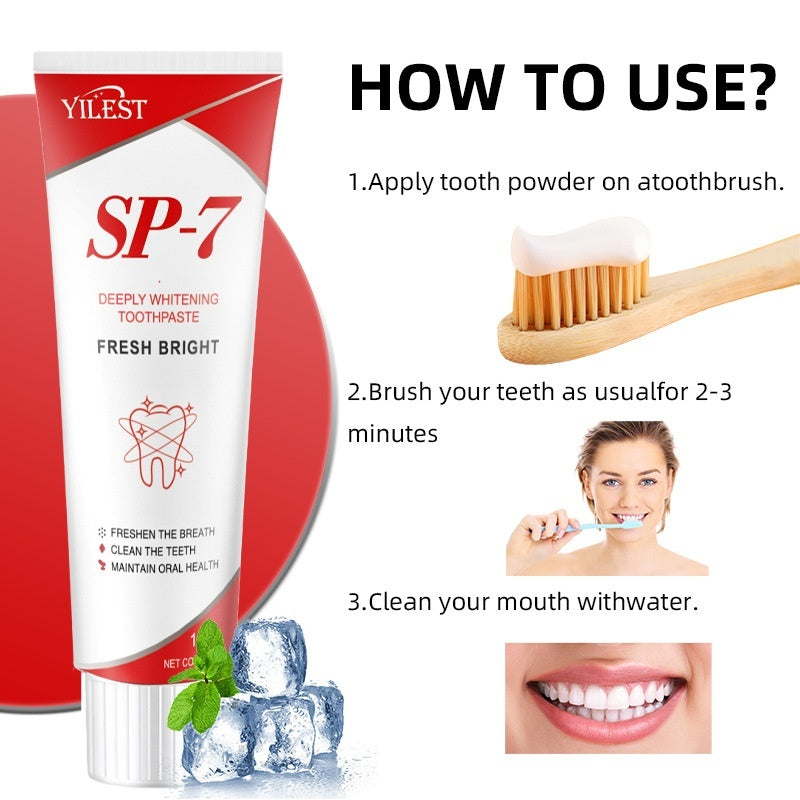 Probiotics Bright White Teeth Stain Removing Fresh And Improved Mouthgas Toothpaste eprolo