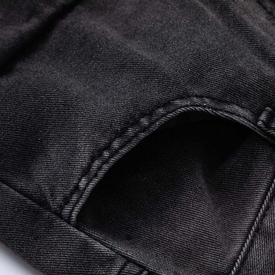 Women's New Cargo Pocket Denim Trousers Dropshipman