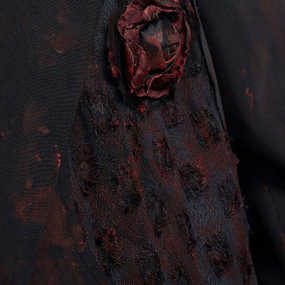 Handmade Doodle Jacket Men's Autumn And Winter Night Show High-grade Suit eprolo