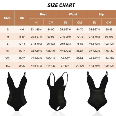 Slimming backless body-shaping corset with T-back design