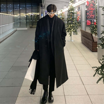 Over-the-knee Padded Woolen Coat Casual Windbreaker eprolo