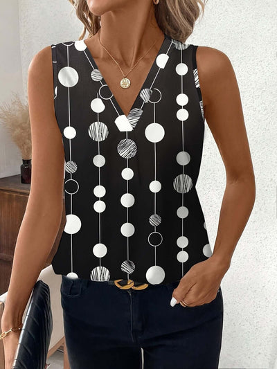 Women's Versatile Minimalist Printed Vest eprolo
