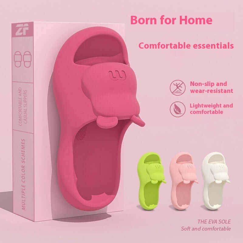 Thick Bottom Home Non-slip Mute Cute Slippers eprolo