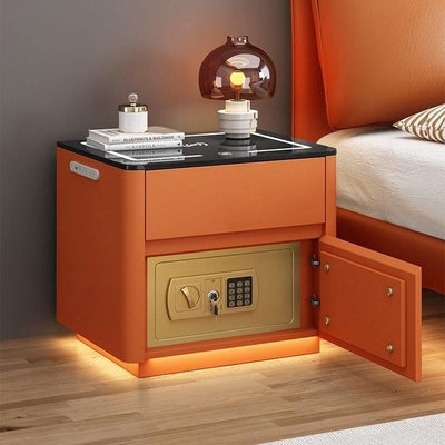 Home Bedroom Multi-functional Smart Safe Bedside Table Wireless Integrated Charging Safe eprolo
