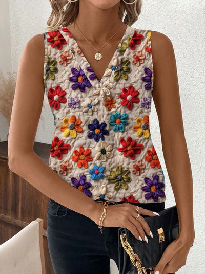Women's Versatile Minimalist Printed Vest eprolo