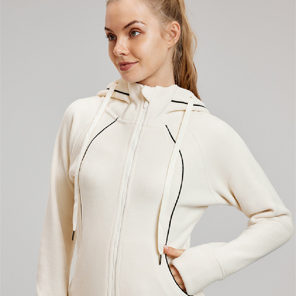Long Sleeve Yoga Sports Jacket For Women eprolo