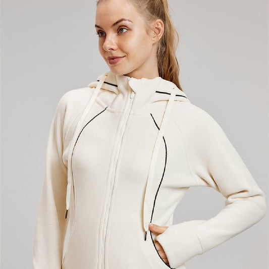 Long Sleeve Yoga Sports Jacket For Women eprolo
