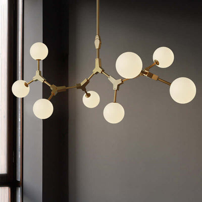 Dining Lamp Bedroom Bar Designer Magic Bean Chandelier eprolo