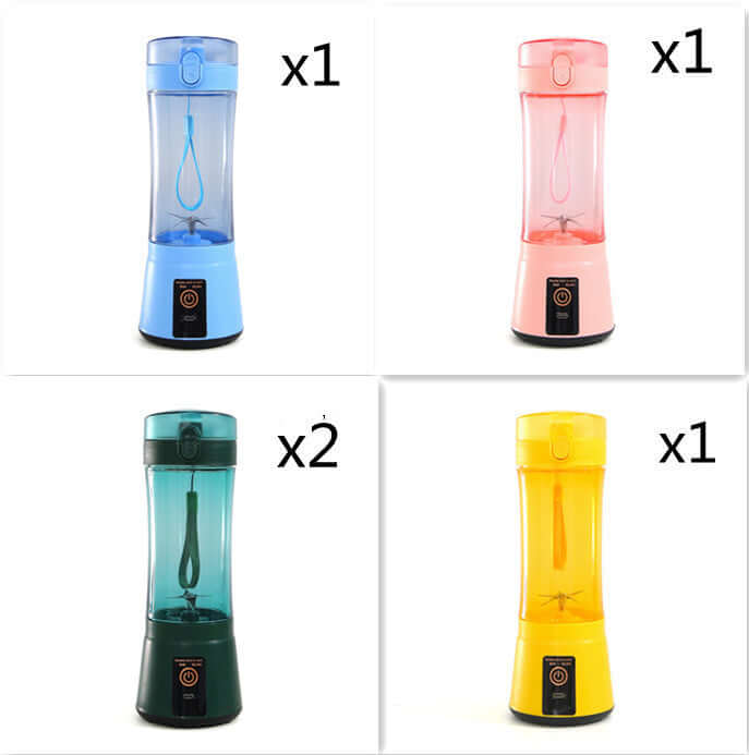 Portable Electric Fruit Juicer Wireless USB Rechargeable Mini Mixer Multifunction Summer Smoothie Blender Machine Kitchen Supplies eprolo