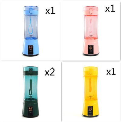 Portable Electric Fruit Juicer Wireless USB Rechargeable Mini Mixer Multifunction Summer Smoothie Blender Machine Kitchen Supplies eprolo