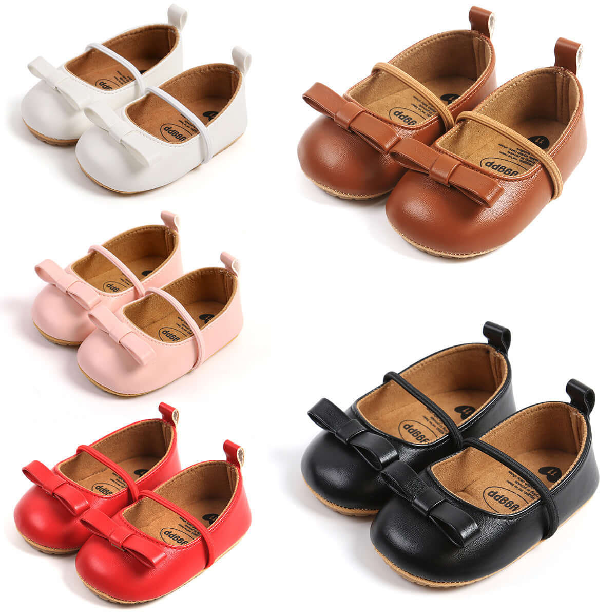 Autumn Bow Soft Bottom Non-slip Toddler Shoes eprolo