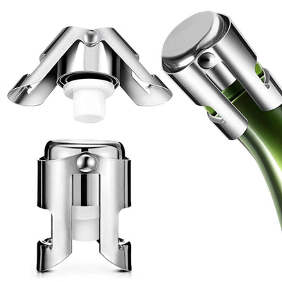 Stainless Steel Sealed Fresh-keeping Wine Stopper eprolo