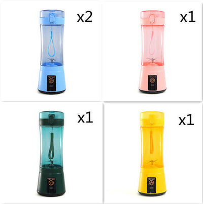 Portable Electric Fruit Juicer Wireless USB Rechargeable Mini Mixer Multifunction Summer Smoothie Blender Machine Kitchen Supplies eprolo