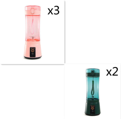 Portable Electric Fruit Juicer Wireless USB Rechargeable Mini Mixer Multifunction Summer Smoothie Blender Machine Kitchen Supplies eprolo