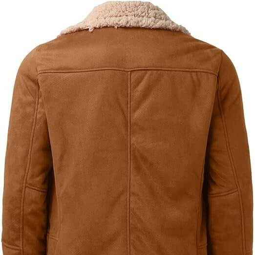 Fashion Men's Fur Integrated Fleece-lined Padded Jacket Astrazona
