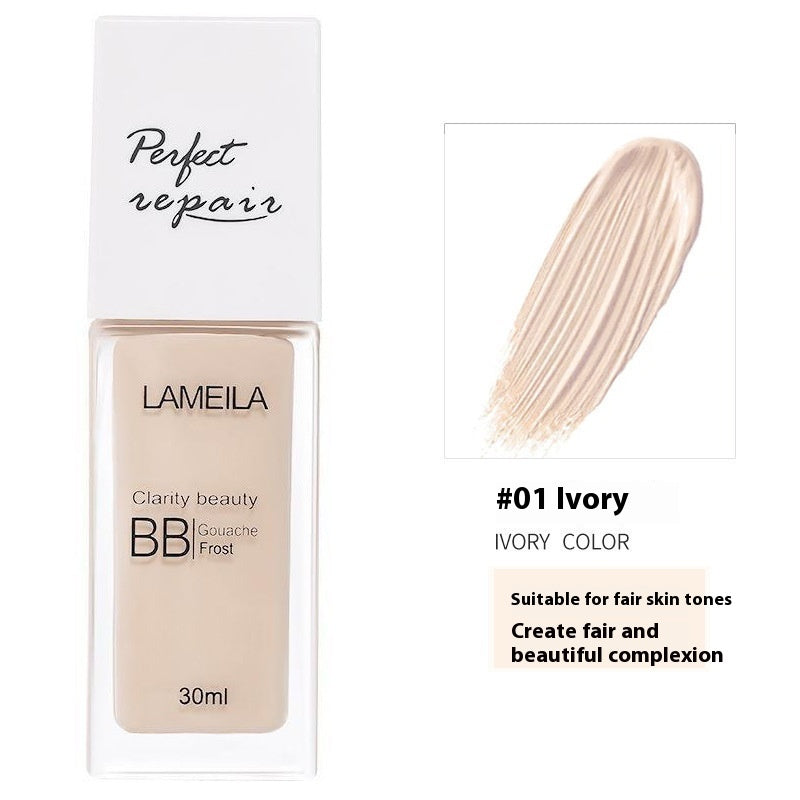 LaMeiLa Liquid Foundation Moisturizing Concealer Long-lasting Finishing Natural eprolo