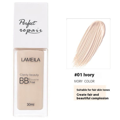 LaMeiLa Liquid Foundation Moisturizing Concealer Long-lasting Finishing Natural eprolo