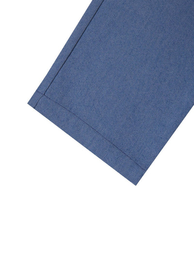 Men's Slim Button Trousers Fashion Solid Office Versatile Long Pencil Pants Astrazona