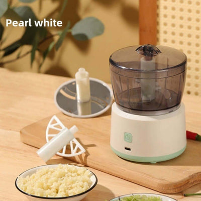 White Multi-functional Food Processor, Simple Appearance And Versatile, Multi-functional Integration, Good Helper In The Kitchen. eprolo