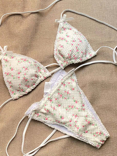 Women Floral Swimsuit  Summer Bikini Set eprolo