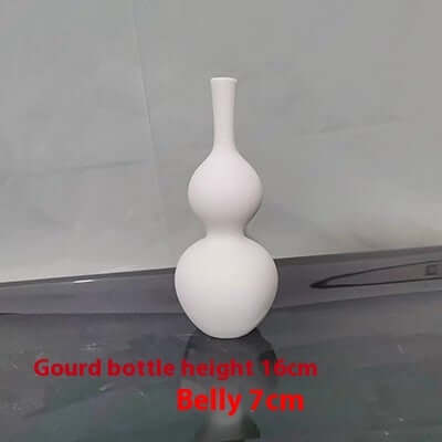 High White Billet Vase Painted DIY eprolo