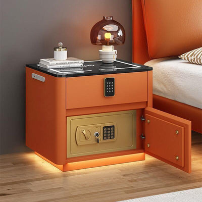 Home Bedroom Multi-functional Smart Safe Bedside Table Wireless Integrated Charging Safe eprolo