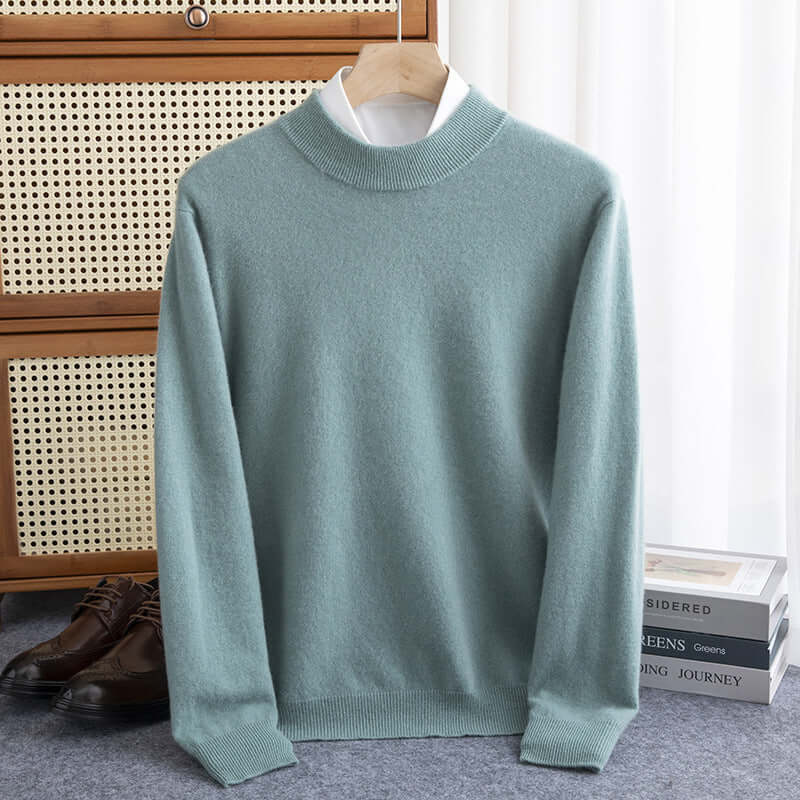 Half-collar Wool Sweater Male eprolo