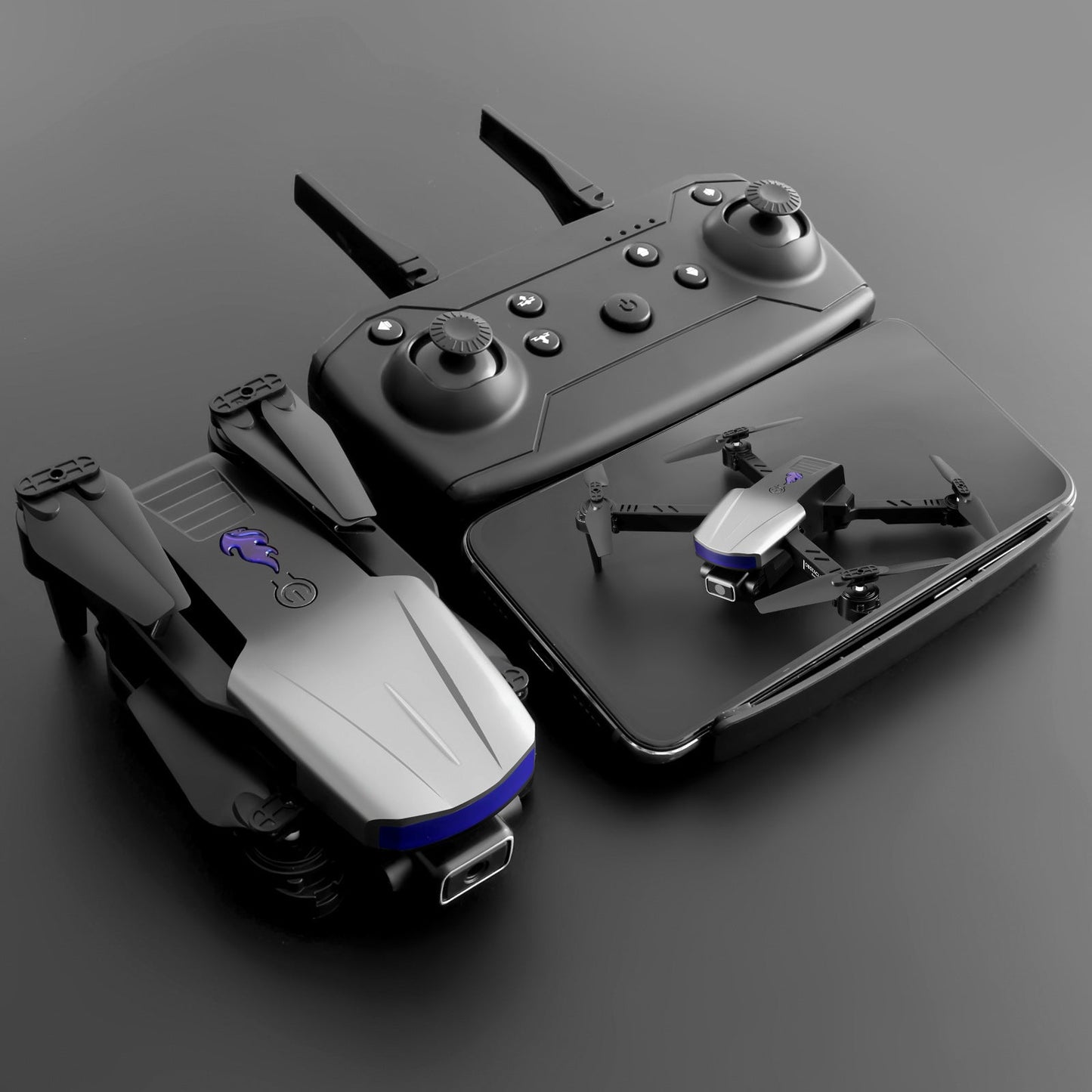 S85 Three-side Obstacle Avoidance UAV 4K Aerial Photography HD Dual Camera Four-axis eprolo