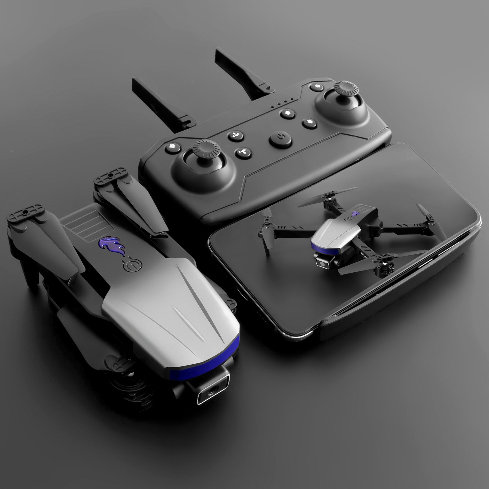 S85 Three-side Obstacle Avoidance UAV 4K Aerial Photography HD Dual Camera Four-axis eprolo