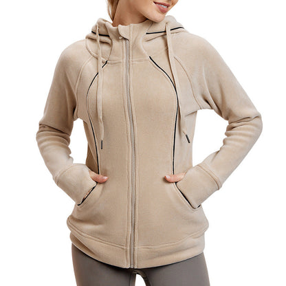 Long Sleeve Yoga Sports Jacket For Women eprolo