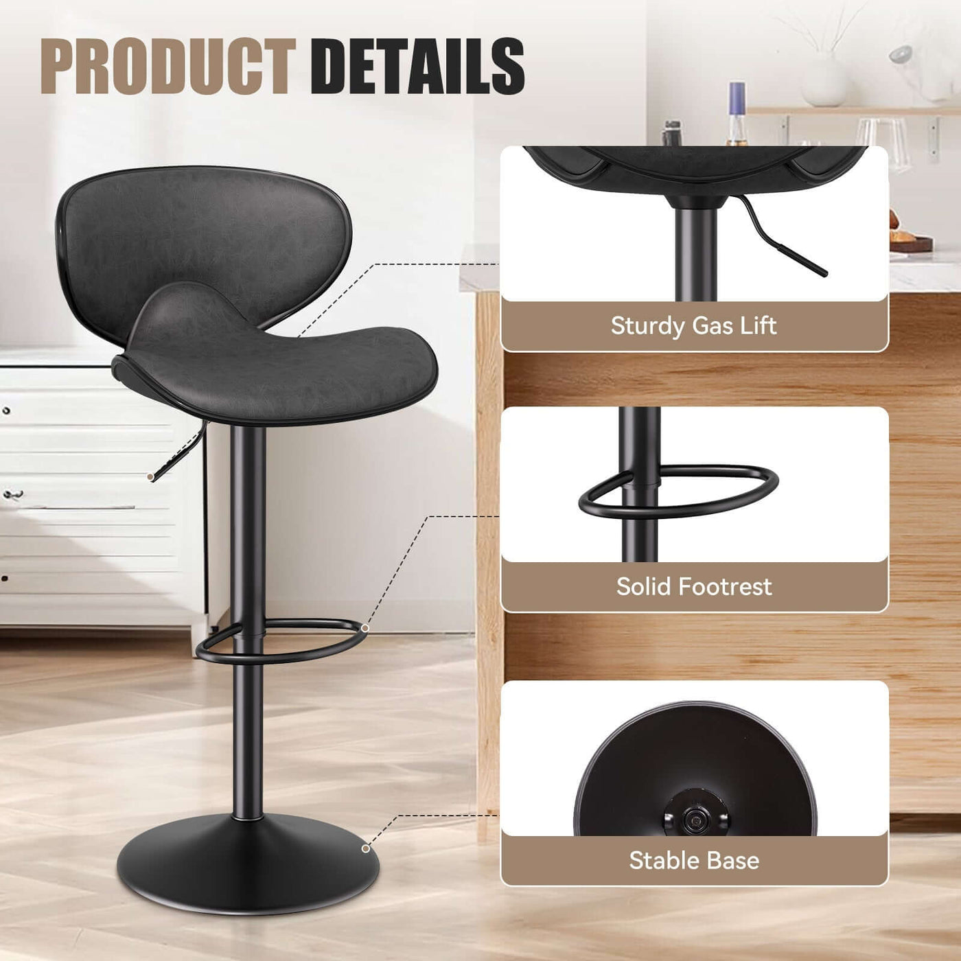 Bar stools, home coffee high stool eprolo
