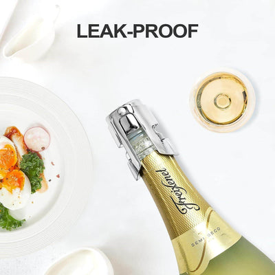 Stainless Steel Sealed Fresh-keeping Wine Stopper eprolo