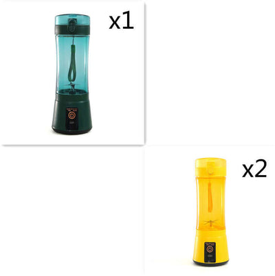 Portable Electric Fruit Juicer Wireless USB Rechargeable Mini Mixer Multifunction Summer Smoothie Blender Machine Kitchen Supplies eprolo