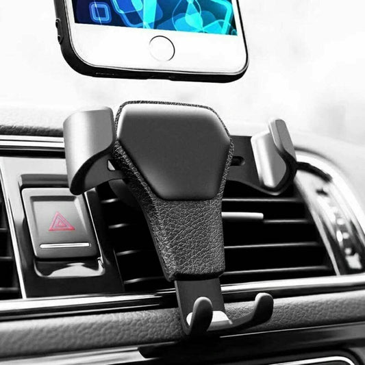 Universal Car Mount Holder Stand Air Vent Cradle For Mobile Cell Phone Gravity Car Mount Air Vent Phone Holder For I Phone X XR XS Max S Amsung S10 Note9 eprolo