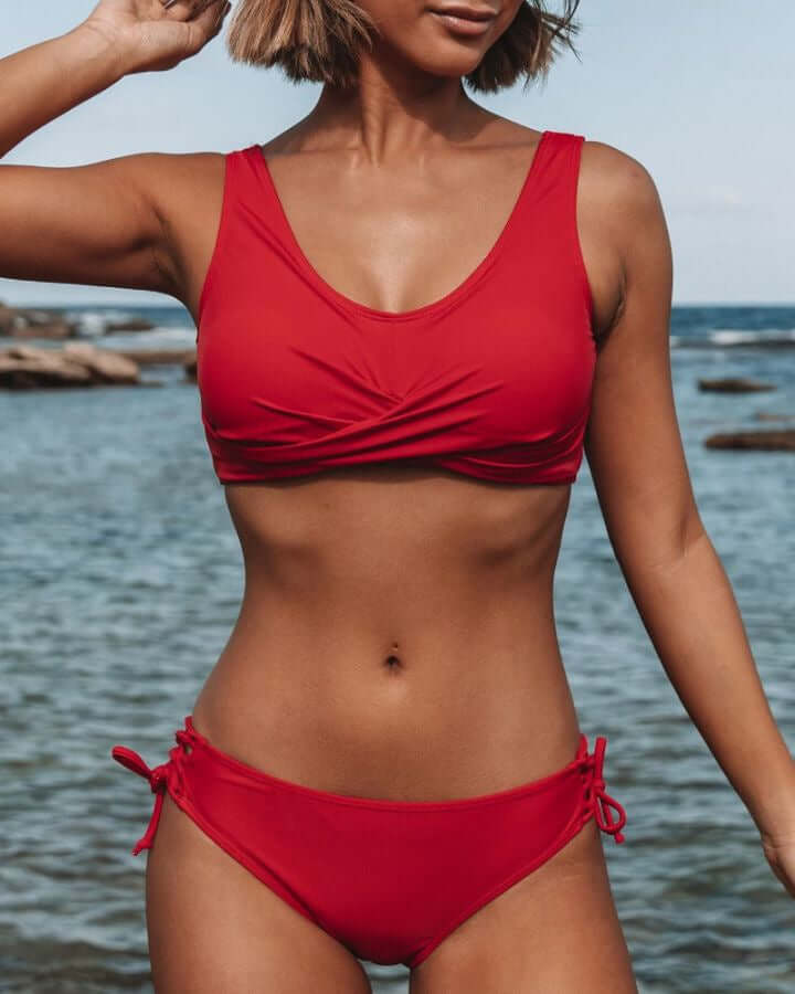 Fashion Strappy Bikini Swimsuit Woman eprolo
