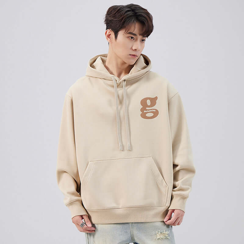 Printed Pullover Hooded Long Sleeves Men's Sweater eprolo