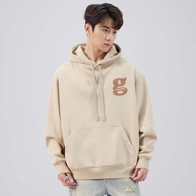 Printed Pullover Hooded Long Sleeves Men's Sweater eprolo