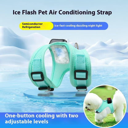 Pets Dog Vest Chest Strap Harness Air Conditioner Cooling And Breathable With Air Conditioner Pet Products eprolo